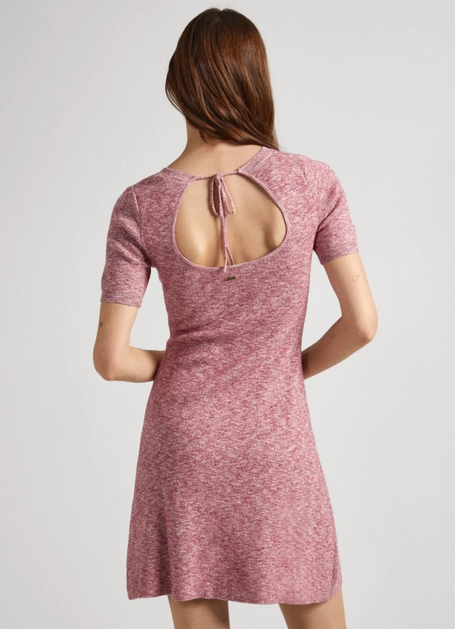 Mulher Pepe Jeans Malhas>Vestido De Algodao Melange