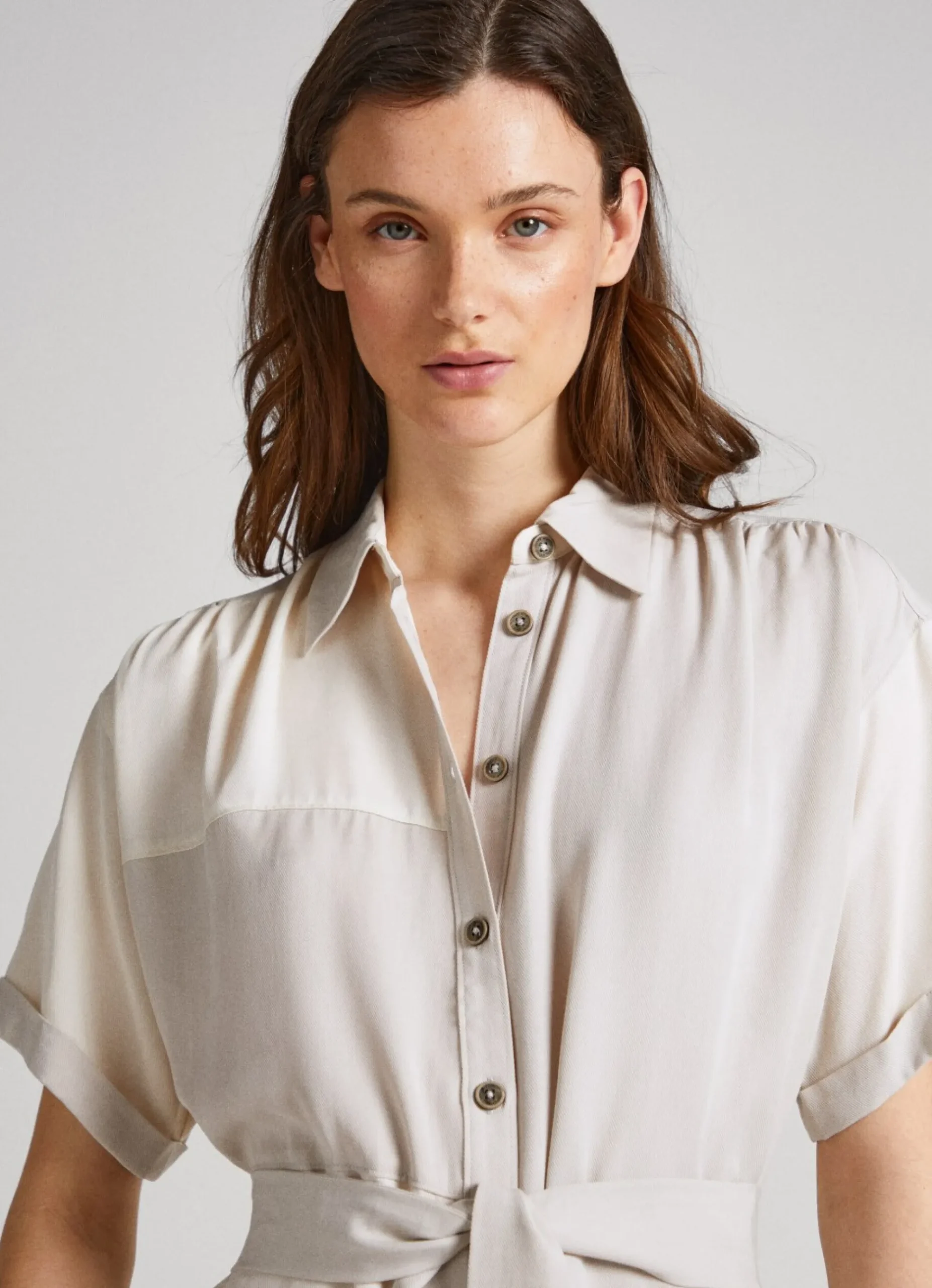Mulher Pepe Jeans Vestidos E Macacões>Vestido De Efeito Patch