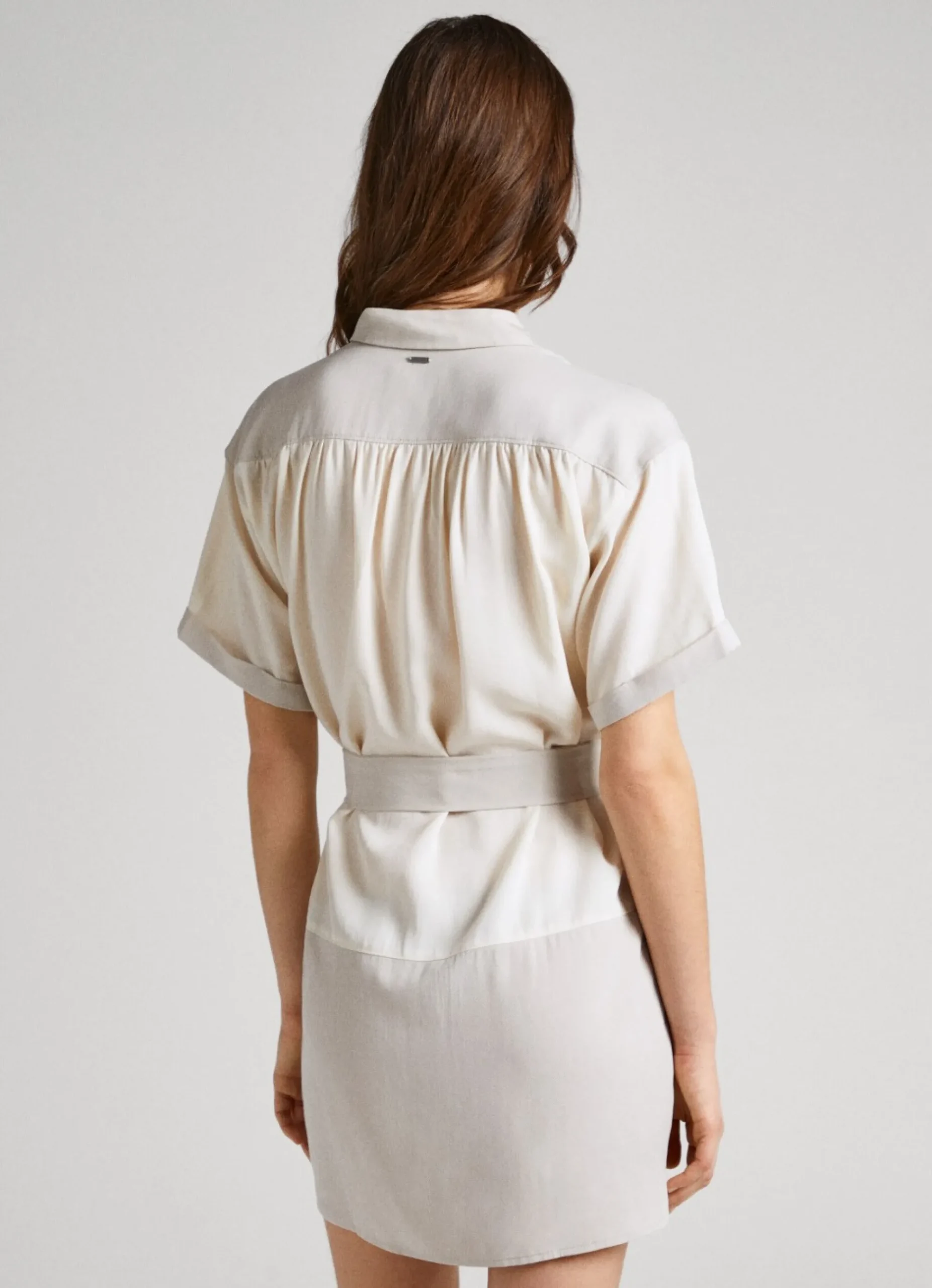 Mulher Pepe Jeans Vestidos E Macacões>Vestido De Efeito Patch