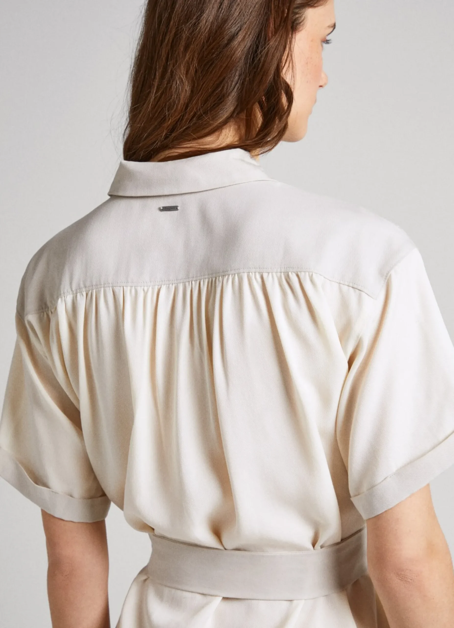 Mulher Pepe Jeans Vestidos E Macacões>Vestido De Efeito Patch