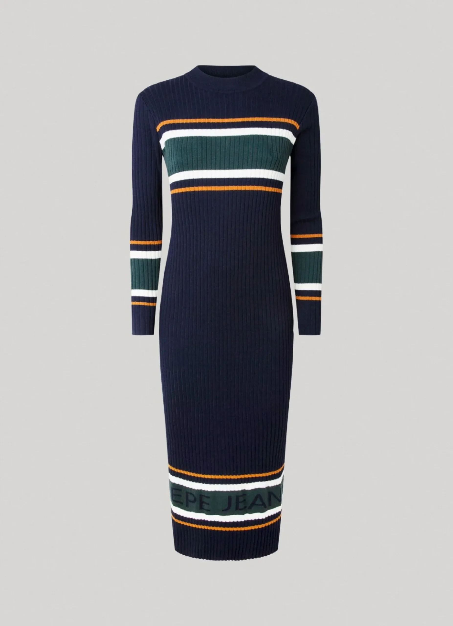 Mulher Pepe Jeans Malhas>Vestido De Malha Canelada
