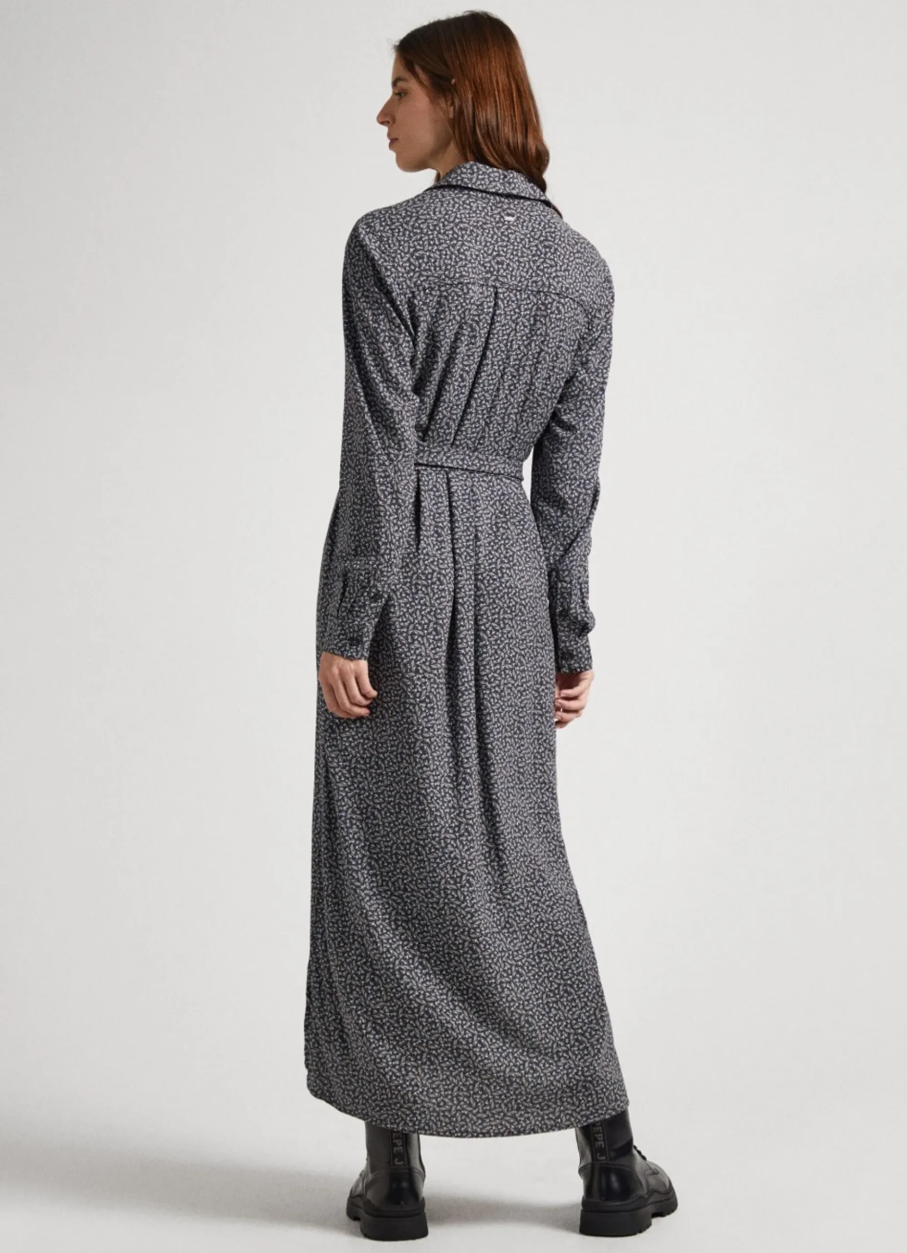 Mulher Pepe Jeans Vestidos E Macacões>Vestido Dobby Com Padrao Floral