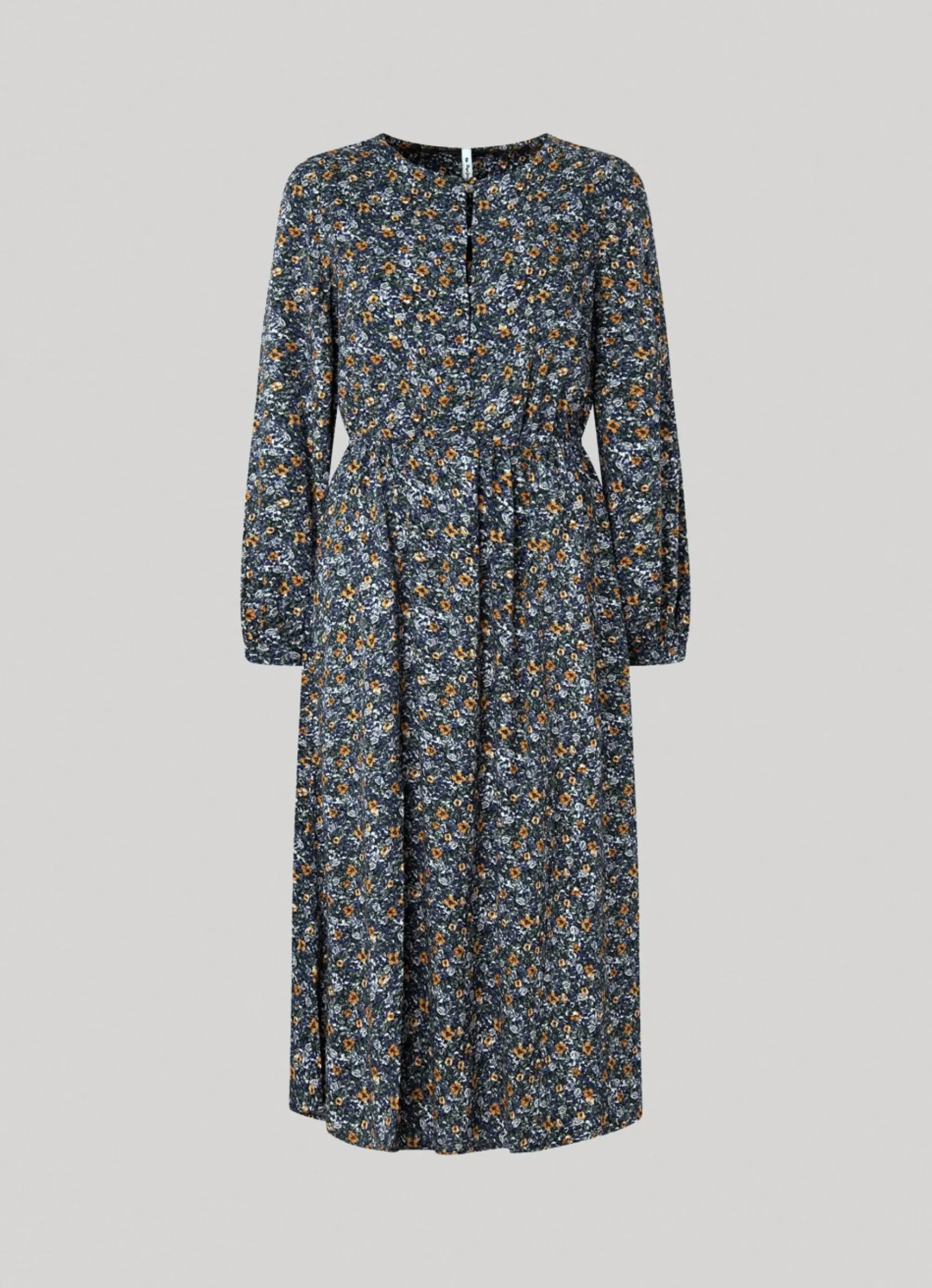 Mulher Pepe Jeans Vestidos E Macacões>Vestido Dobby Com Padrao Floral