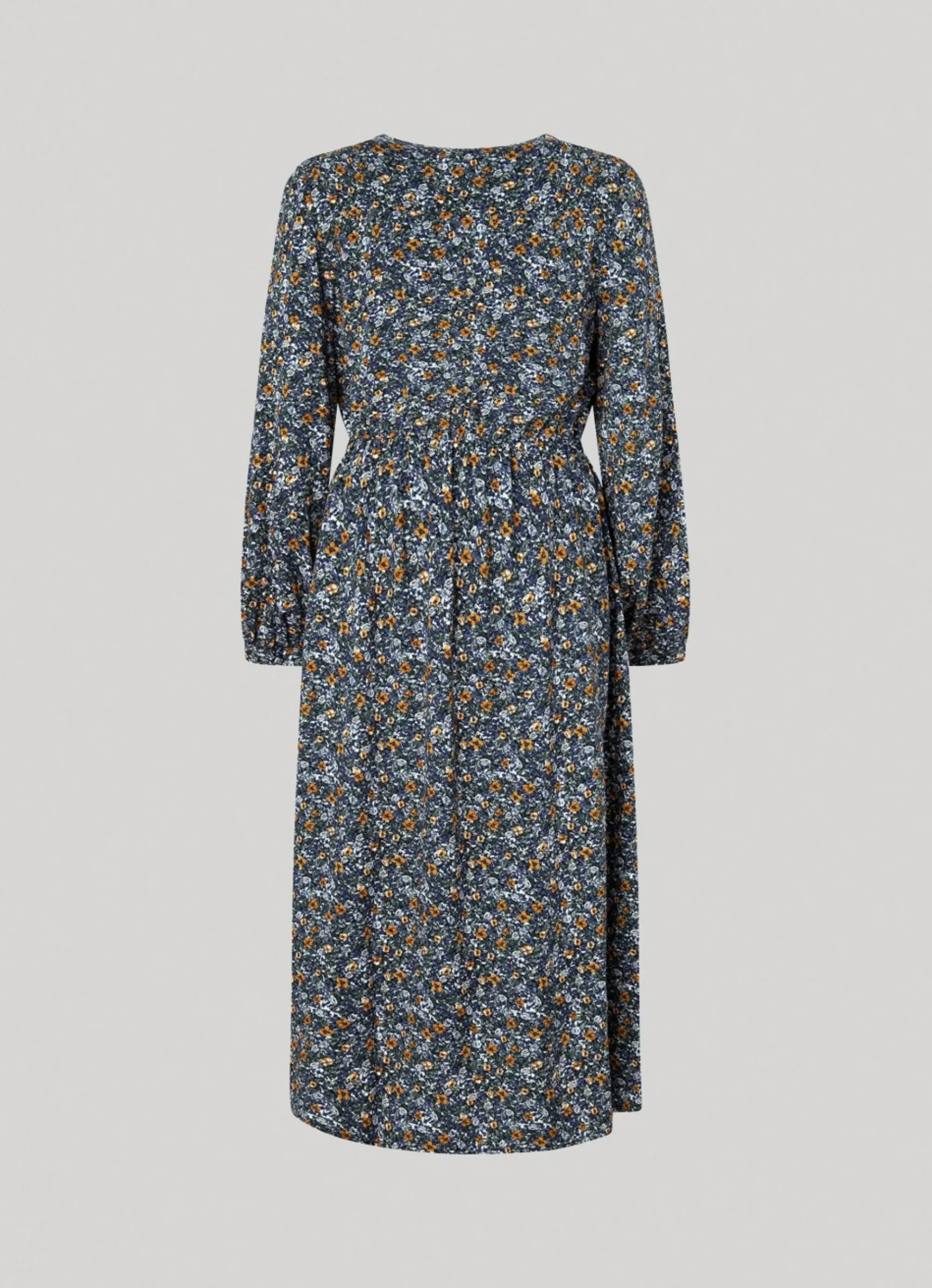 Mulher Pepe Jeans Vestidos E Macacões>Vestido Dobby Com Padrao Floral