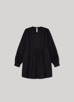 Rapariga Pepe Jeans Vestidos E Saias>Vestido Dobby Romantico