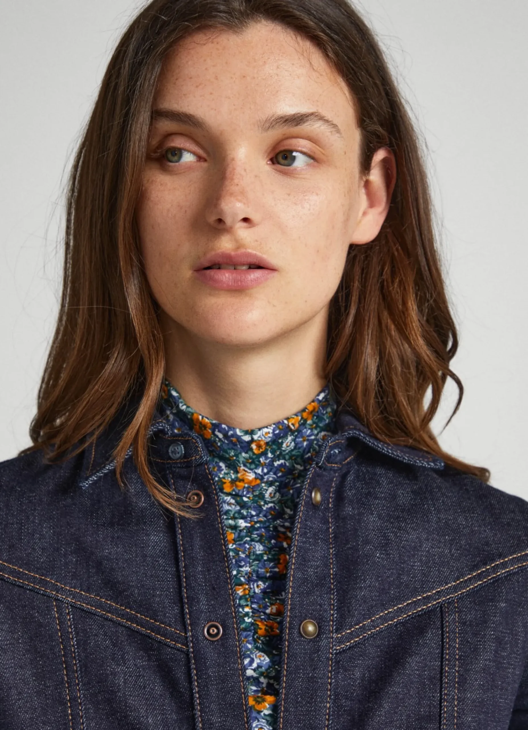 Mulher Pepe Jeans Vestidos E Macacões>Vestido Duplo Folho