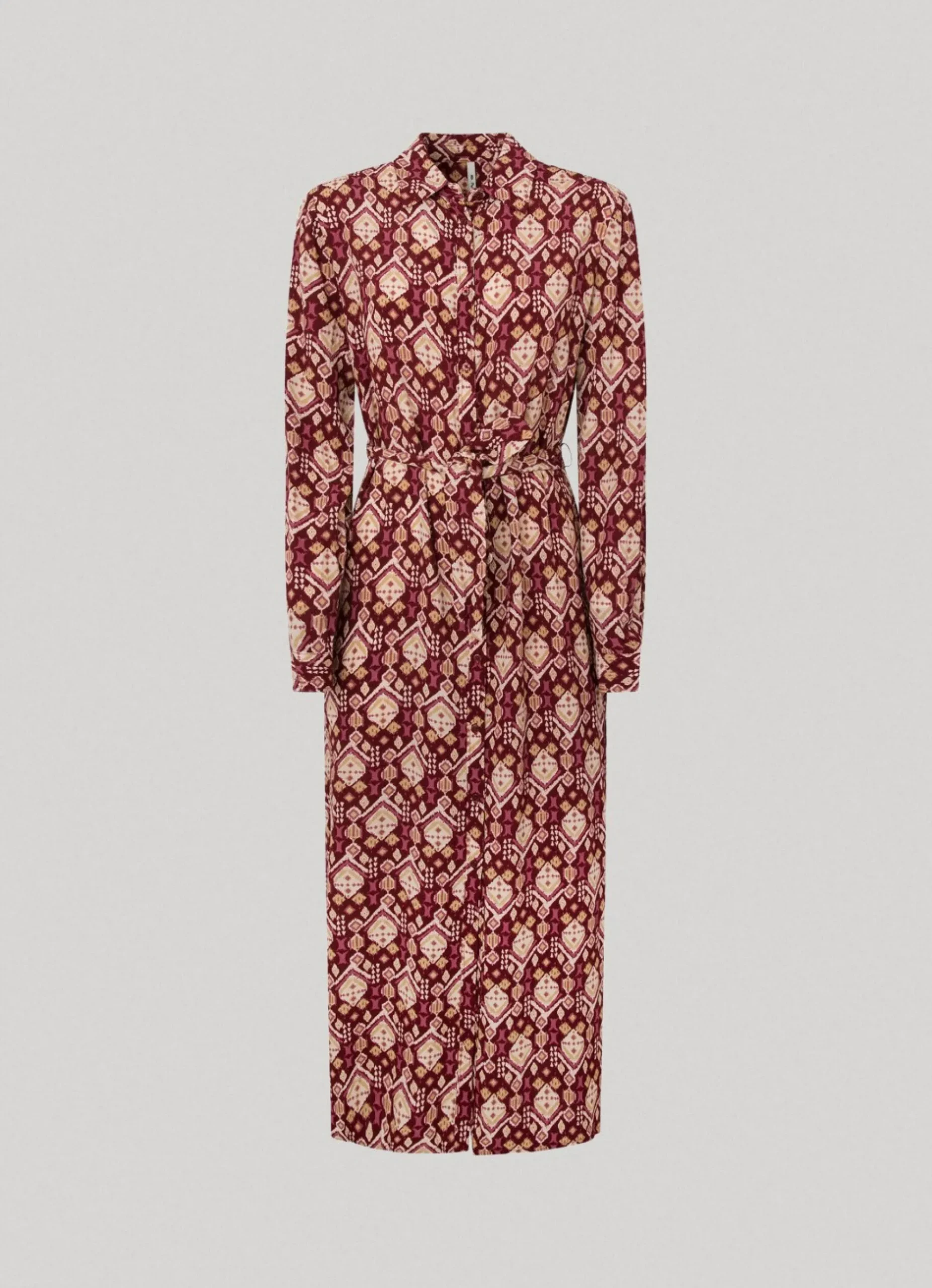 Mulher Pepe Jeans Vestidos E Macacões>Vestido Estampado Ornamental