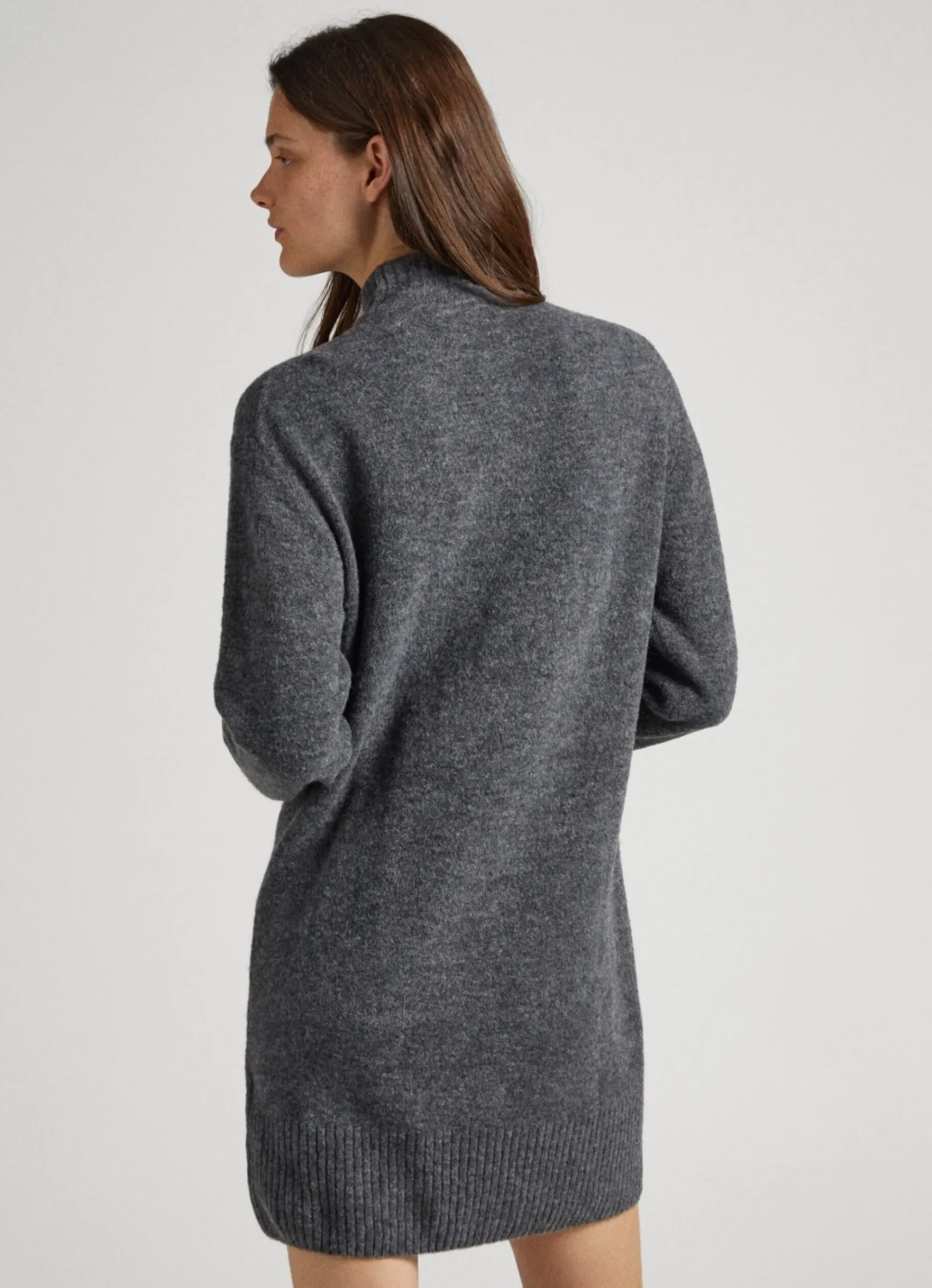 Mulher Pepe Jeans Malhas>Vestido Logo Bordado