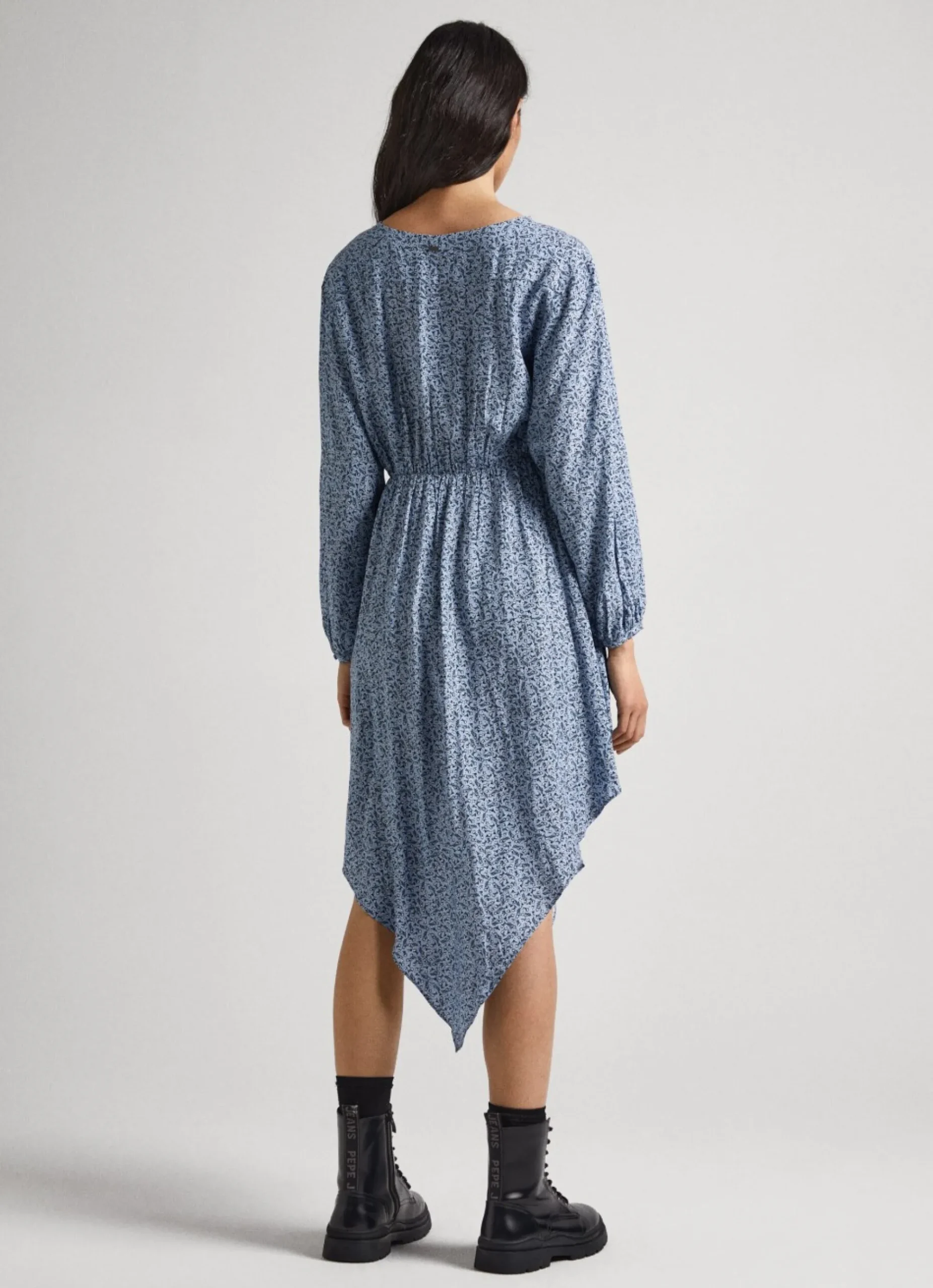 Mulher Pepe Jeans Vestidos E Macacões>Vestido Lurex Com Padrao Floral