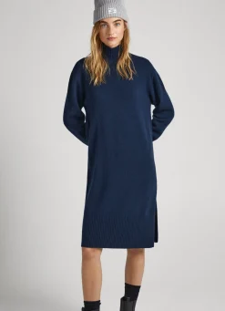 Mulher Pepe Jeans Vestidos E Macacões>Vestido Malha De La