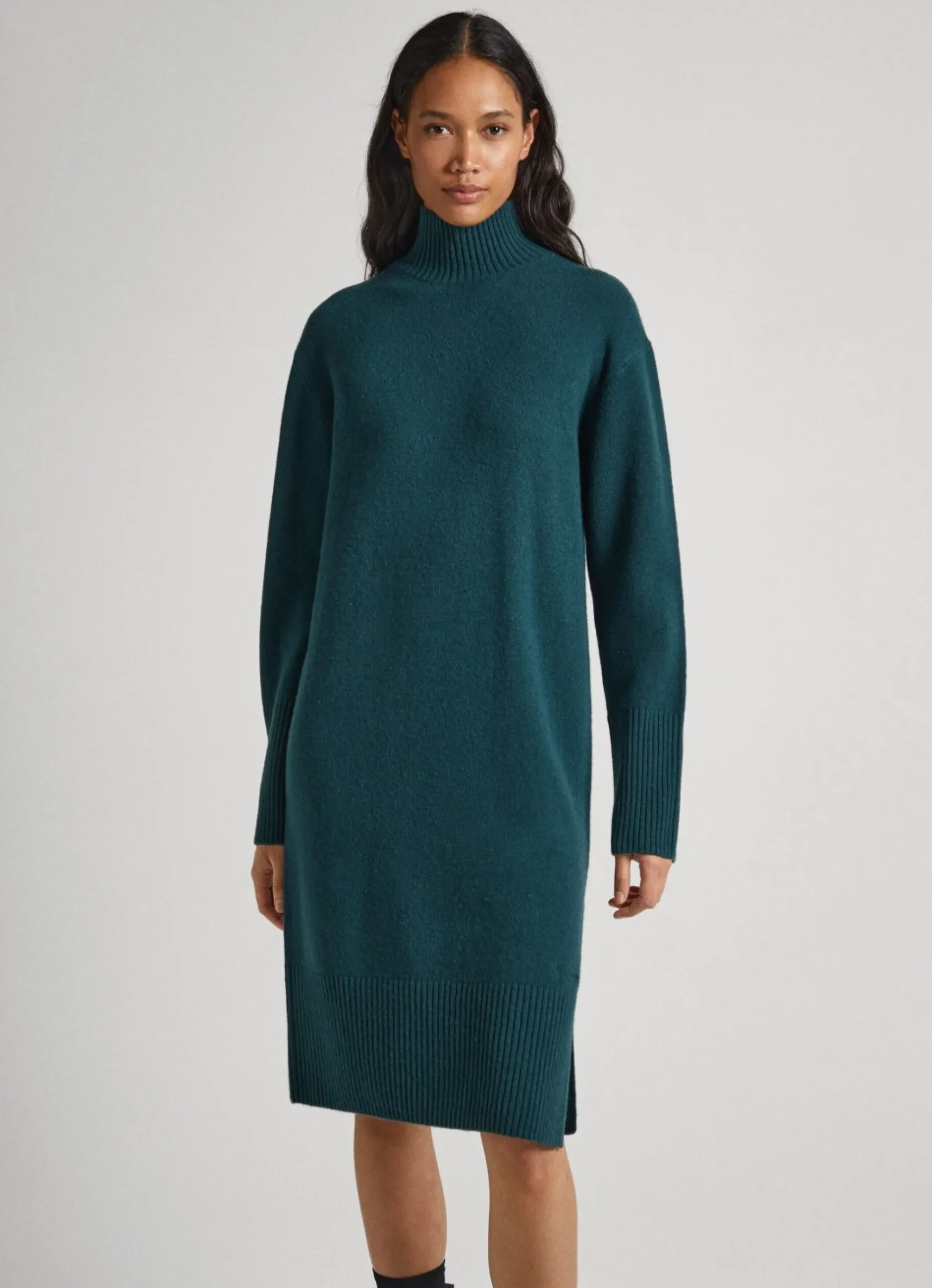 Mulher Pepe Jeans Vestidos E Macacões>Vestido Malha De La