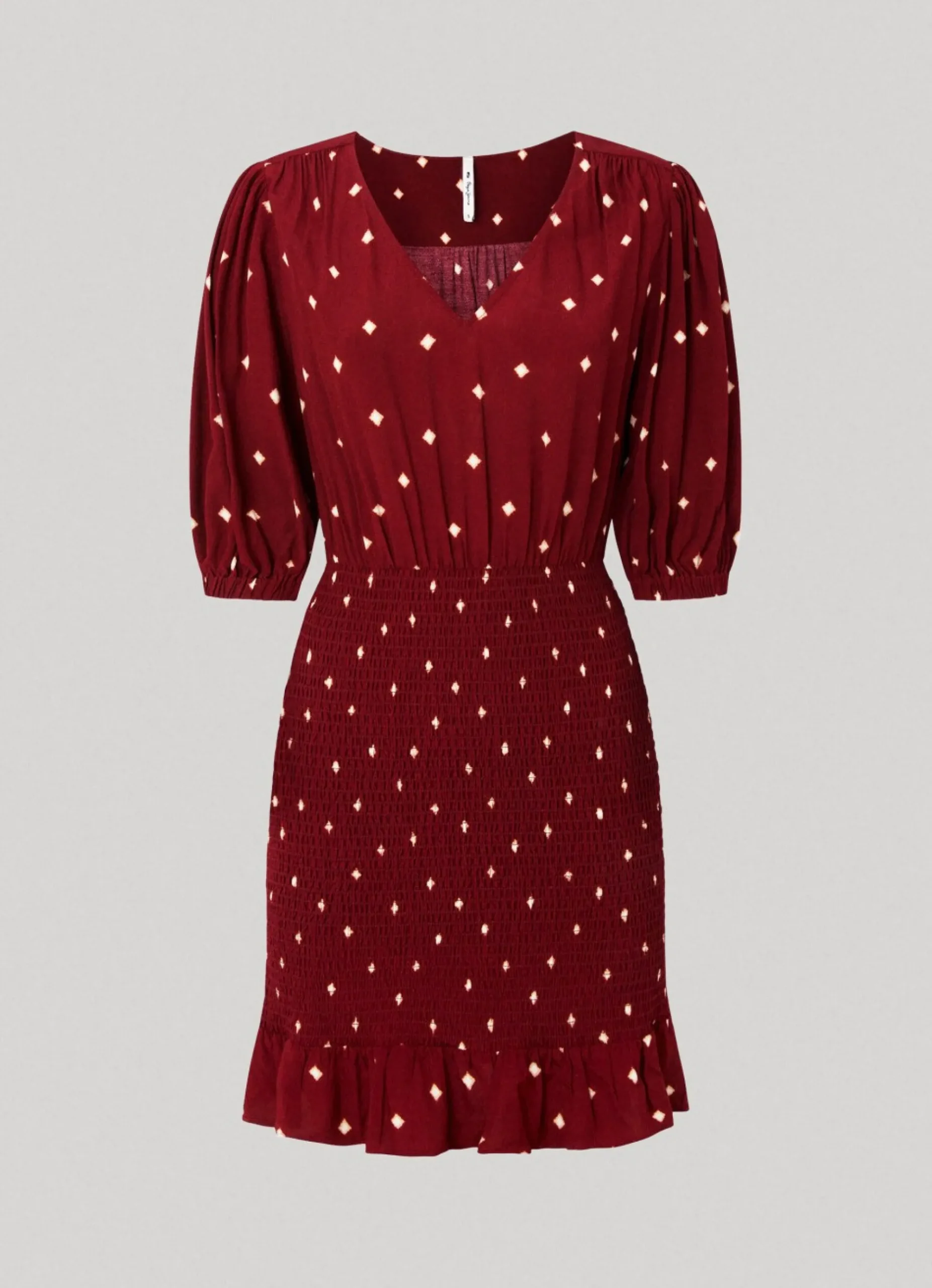 Mulher Pepe Jeans Vestidos E Macacões>Vestido Padrao As Bolinhas