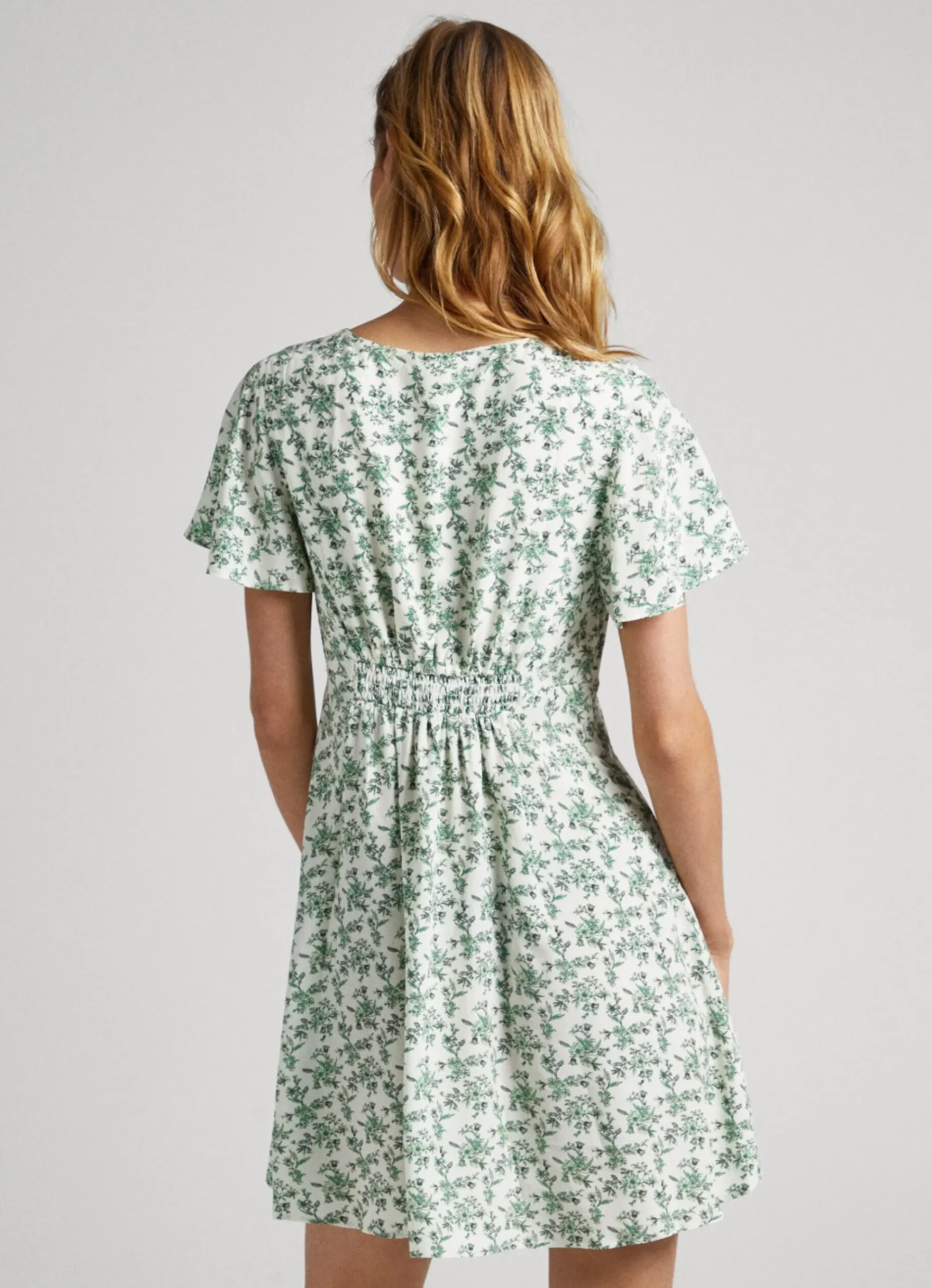 Mulher Pepe Jeans Vestidos E Macacões>Vestido Padrao Floral
