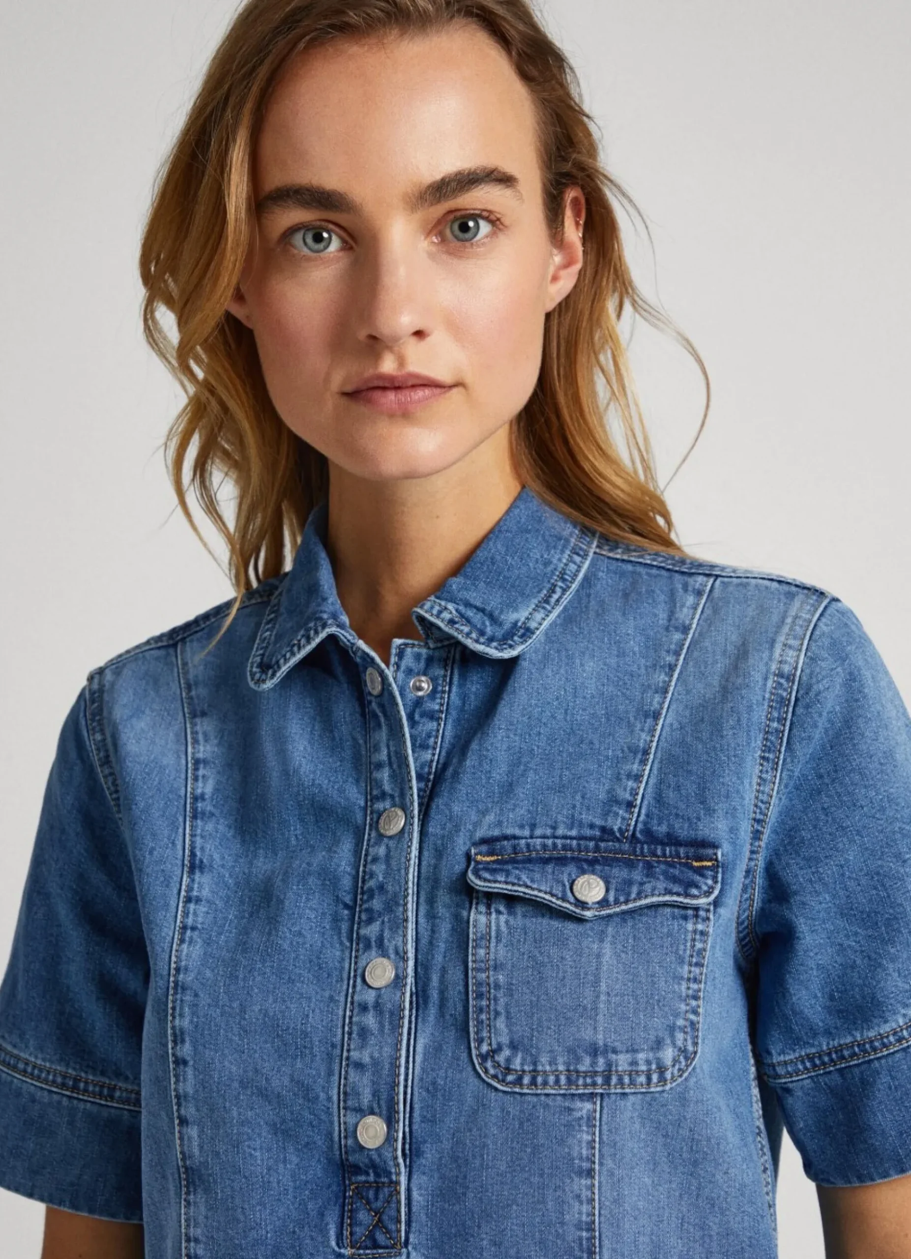 Mulher Pepe Jeans Vestidos E Macacões>Vestido Regular Fit