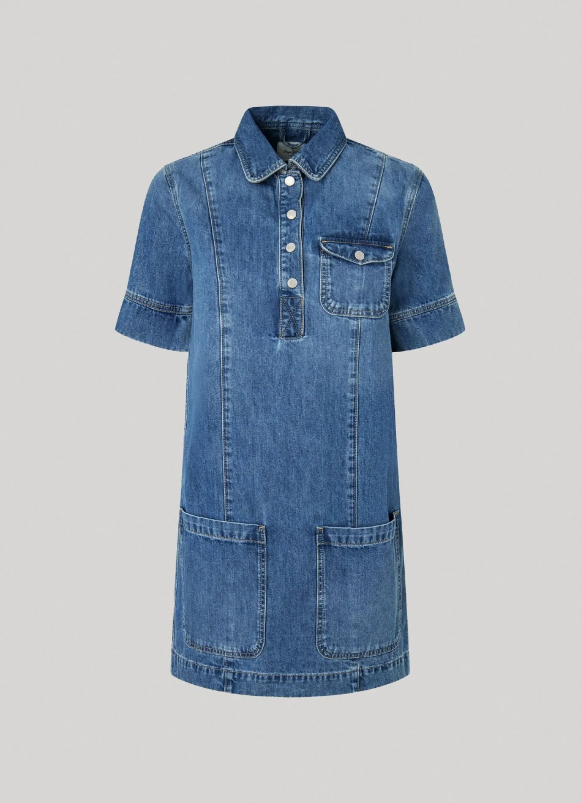 Mulher Pepe Jeans Vestidos E Macacões>Vestido Regular Fit