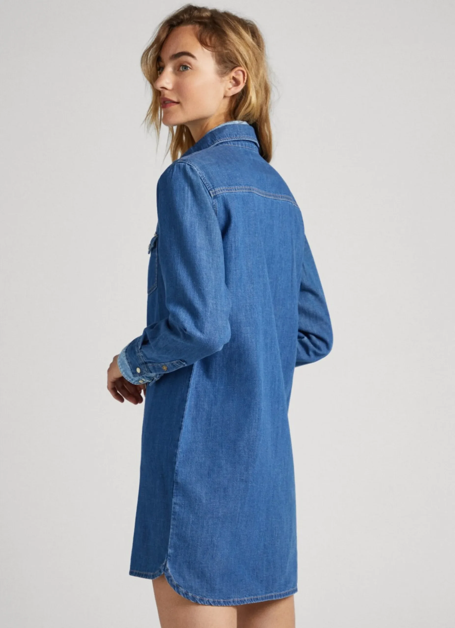 Mulher Pepe Jeans Vestidos E Macacões>Vestido Regular Fit