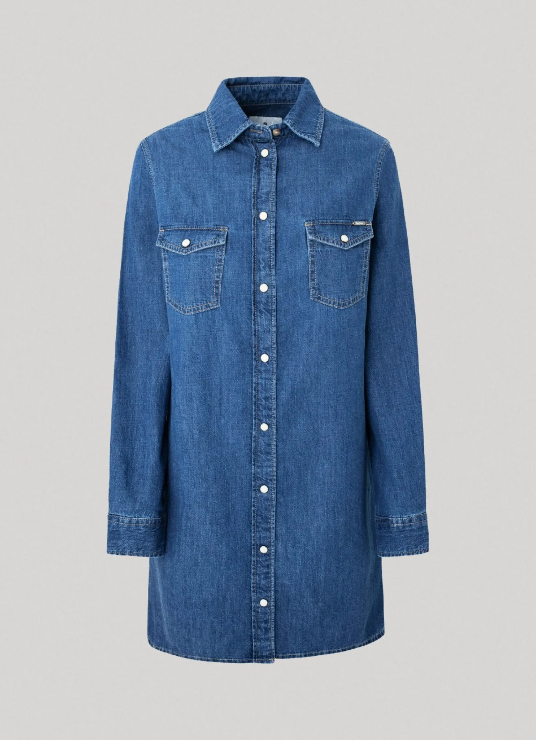 Mulher Pepe Jeans Vestidos E Macacões>Vestido Regular Fit