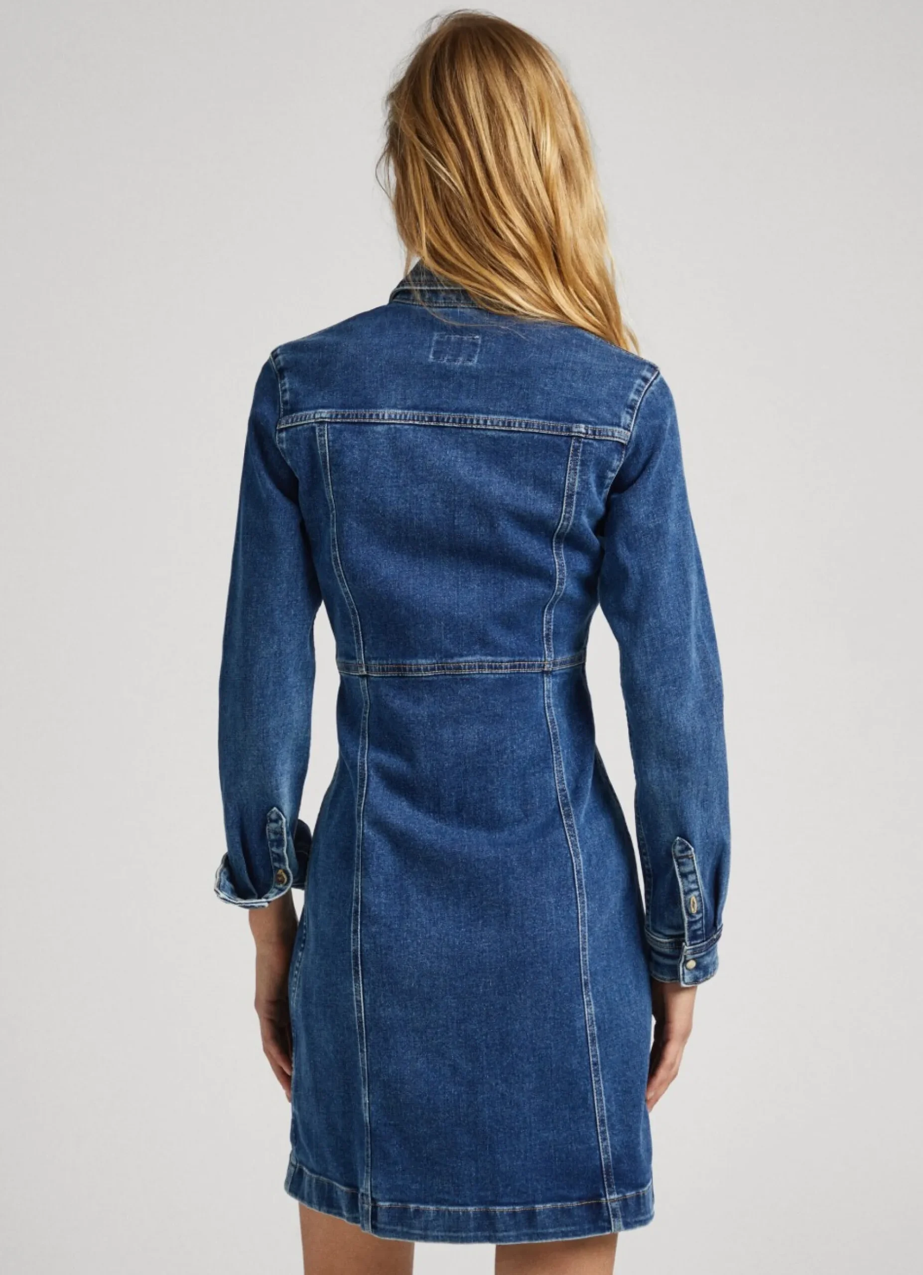 Mulher Pepe Jeans Vestidos E Macacões>Vestido Slim Fit