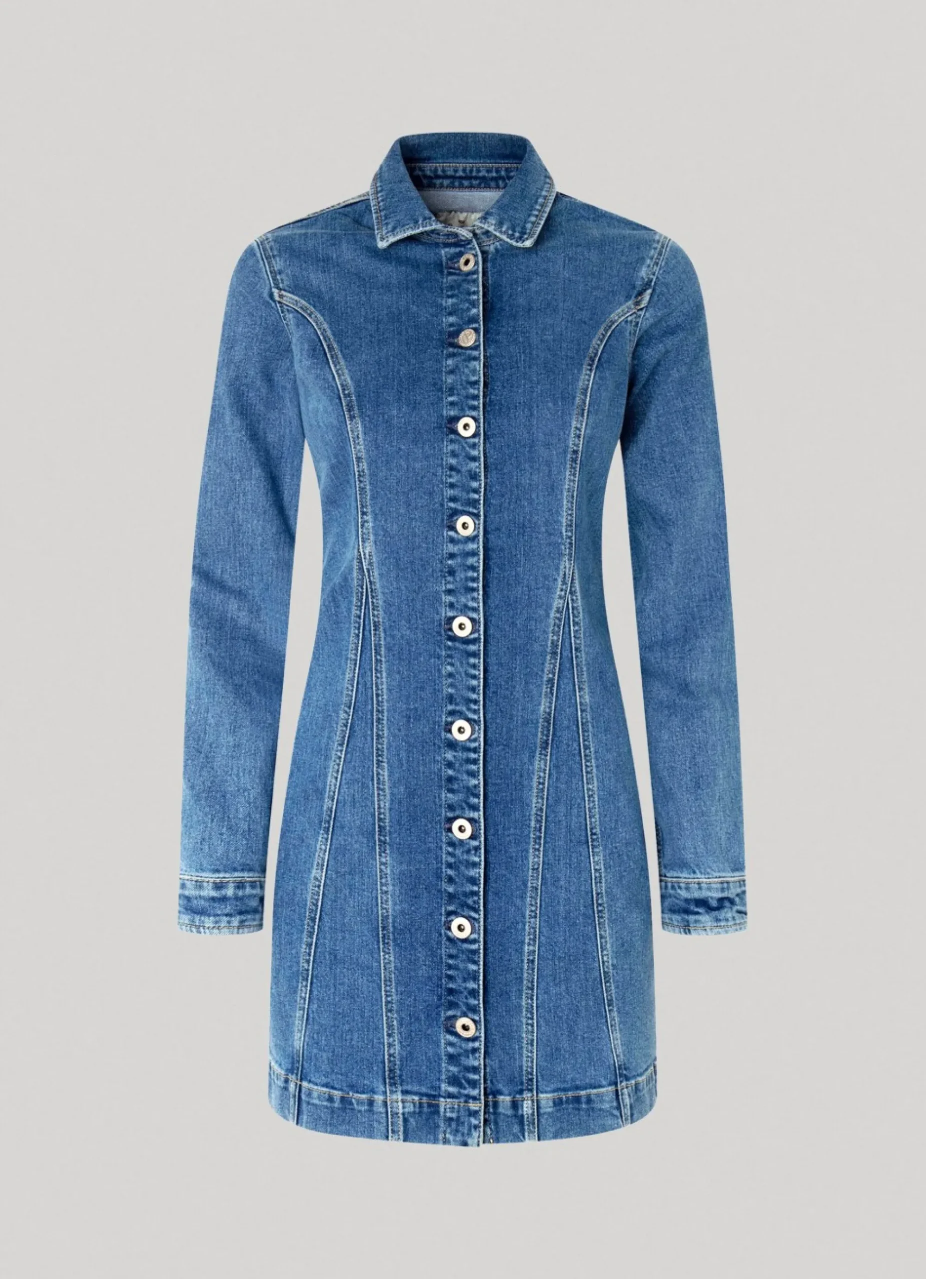 Mulher Pepe Jeans Vestidos E Macacões>Vestido Slim Fit