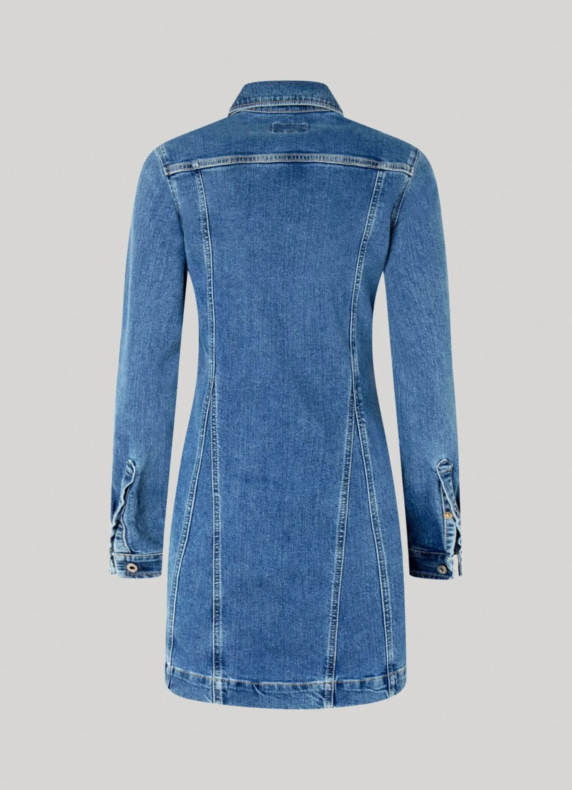 Mulher Pepe Jeans Vestidos E Macacões>Vestido Slim Fit