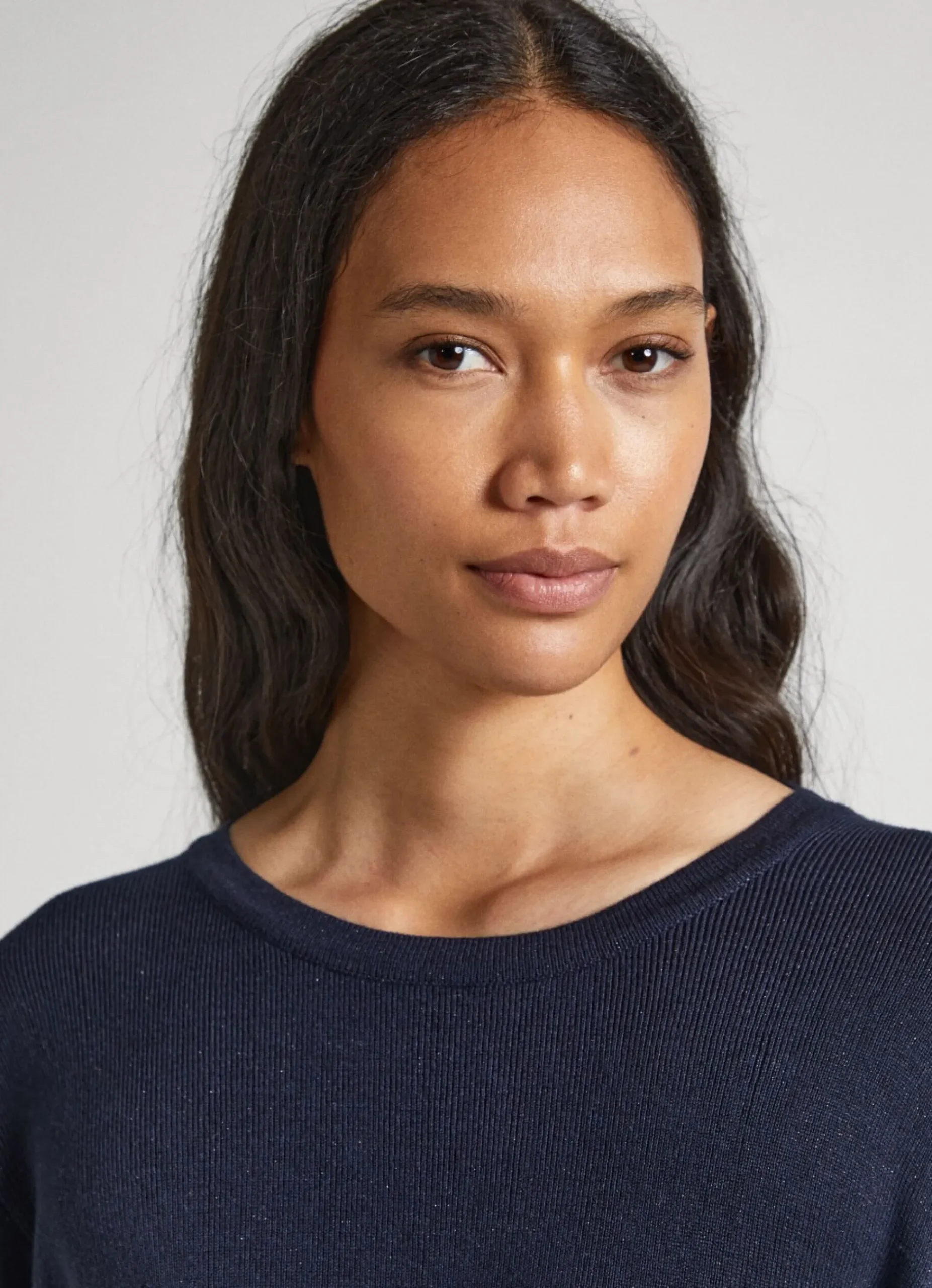 Mulher Pepe Jeans Vestidos E Macacões>Vestido Tencel Decote Em V