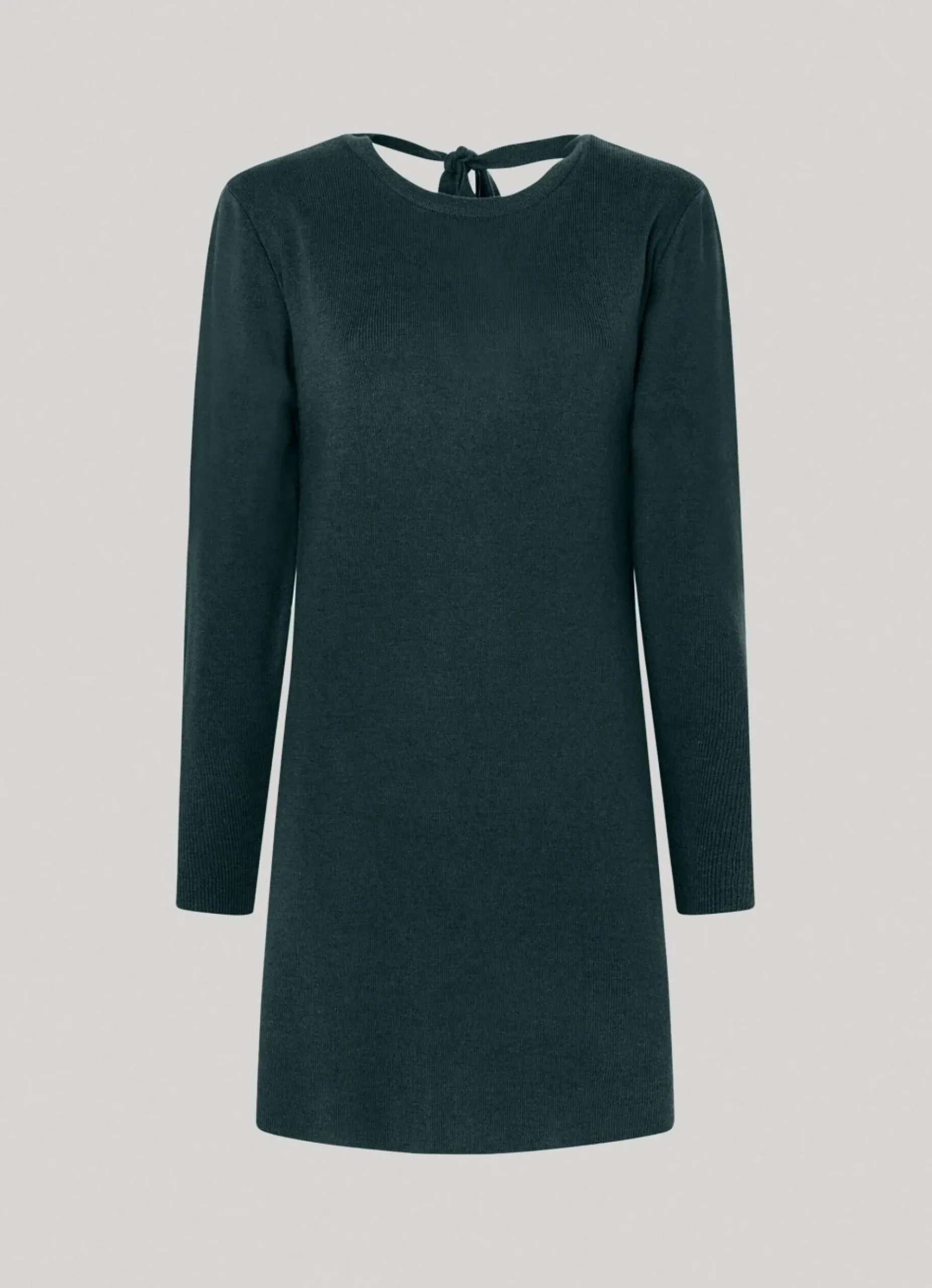 Mulher Pepe Jeans Malhas>Vestido Tencel Decote Em V