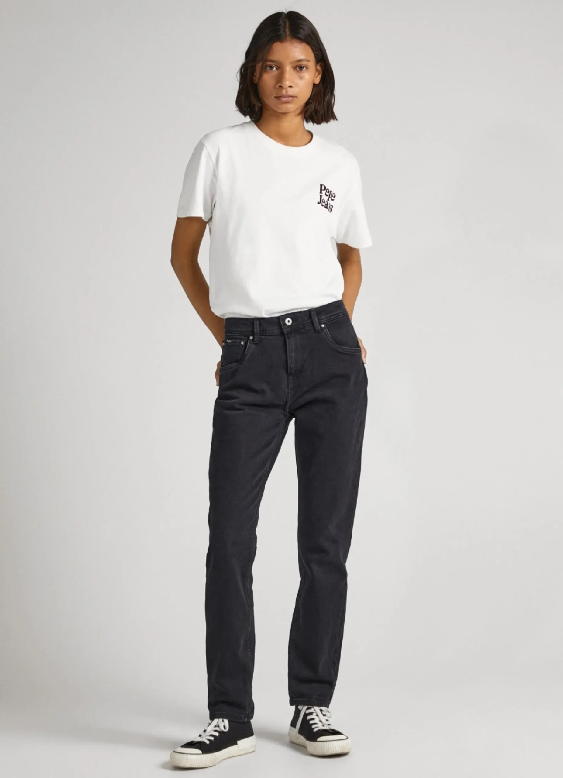 Mulher Pepe Jeans Trends>Violet Relaxed Fit High Waist Jean